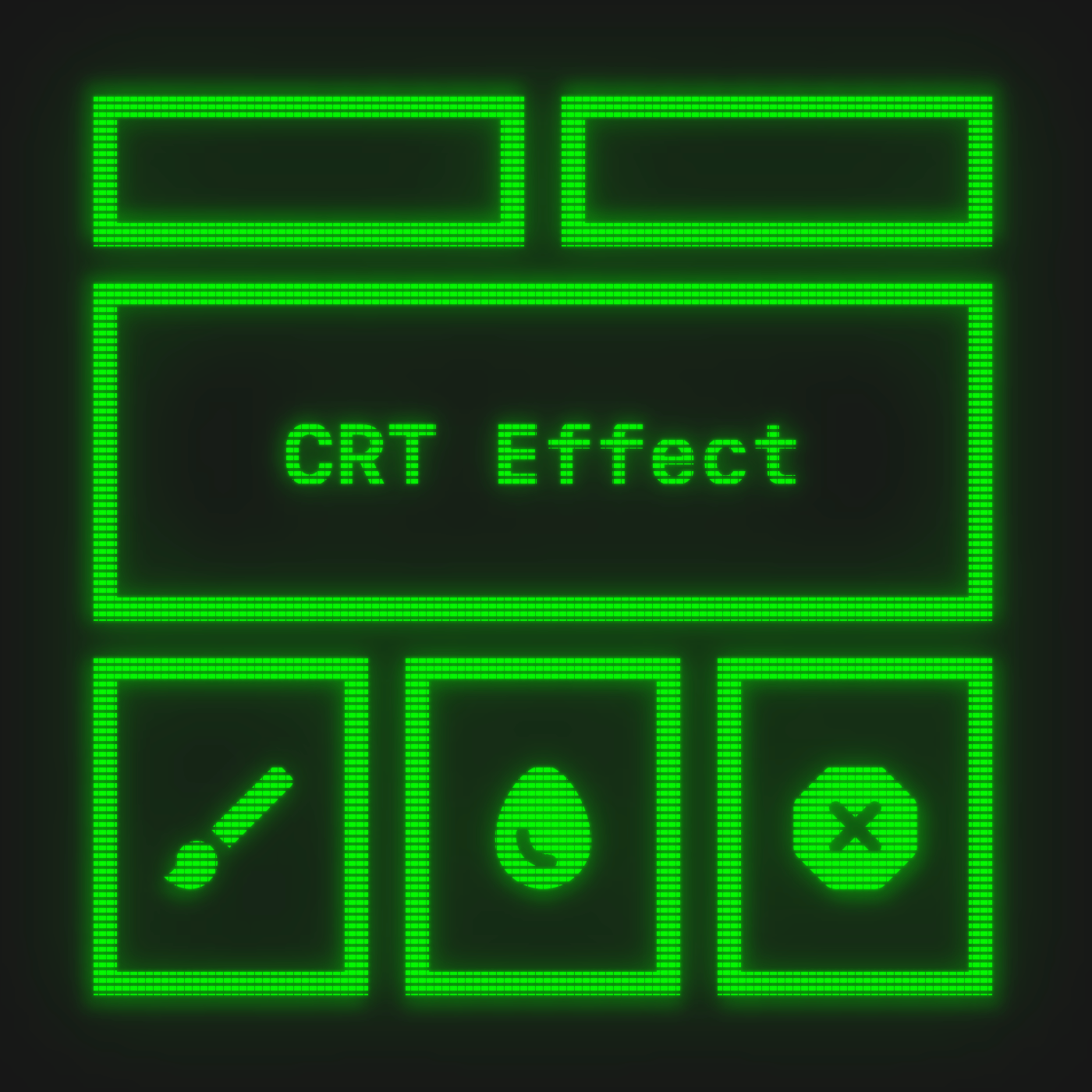 CRT Effect
