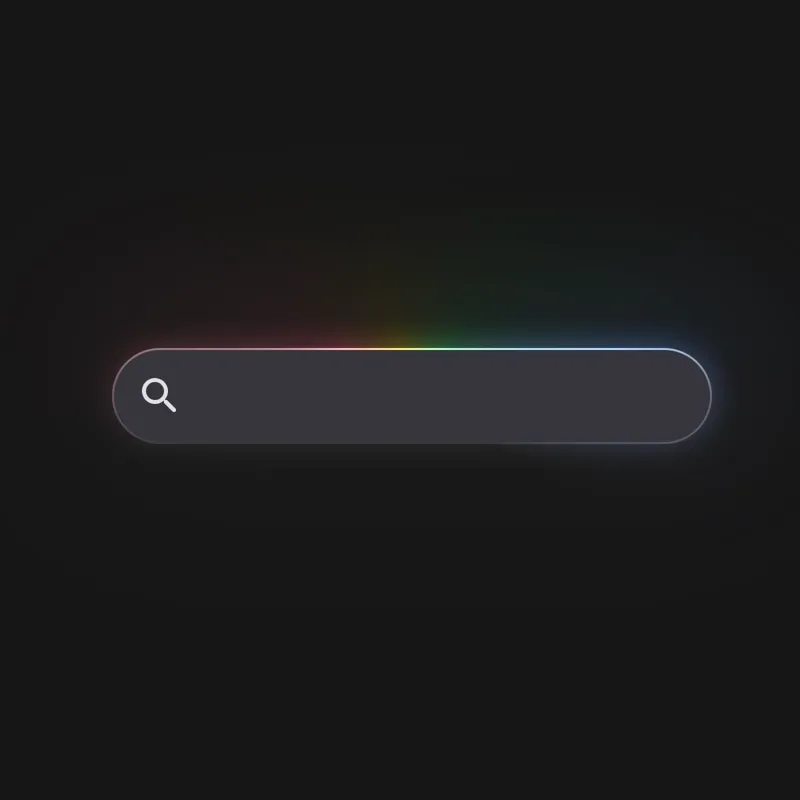 Glow Search Box