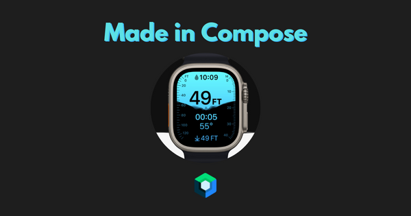 Made in Compose - Apple watch ultra water level animation