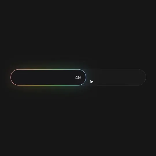 Glow Slider